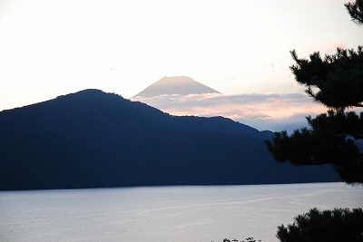 おぉぉ！富士山だぁー！