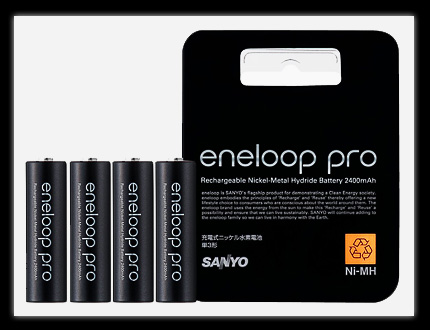 SANYO 充電式ニッケル水素電池 ｅｎｅｌｏｏｐ ｐｒｏ 単3形4本