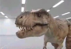 日本の恐竜ロボット