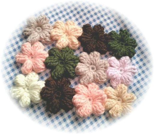 上かぎ針 編み モチーフ 花 つなぎ 方 すべての美しい花の画像