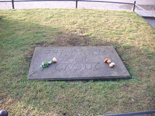 プロイセン王 フリードリヒのお墓