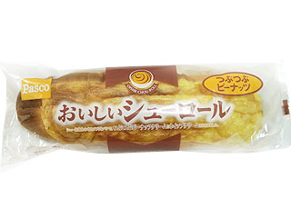 おいしいシューロール　つぶつぶピーナッツ　敷島製パン
