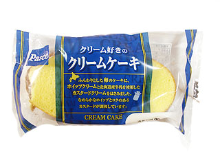 クリーム好きのクリームケーキ　敷島製パン