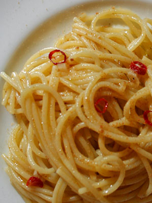 Spaghetti alla Bottarga　からすみのスパゲッティ