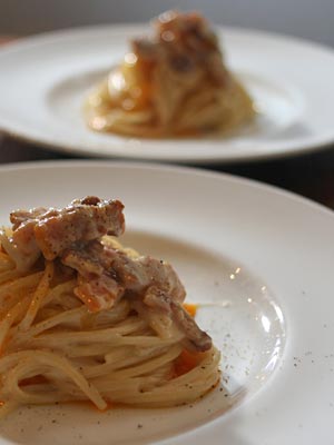 Spaghetti alla Carbonara カルボナーラ