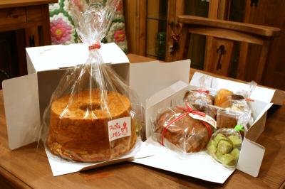 hanaさんのシフォンケーキと焼き菓子
