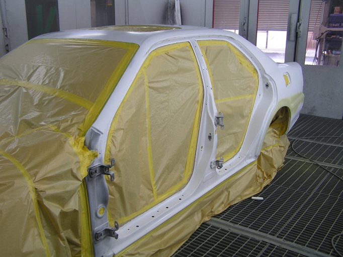 トヨタ Jzx100チェイサー 全塗装 オールペン 6 福岡の車修理 傷 キズ へこみ 板金塗装の オートサービスサンルイスブログ