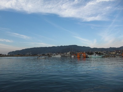 保田港から見た景色