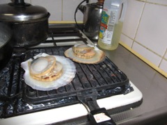 ホタテのオーブン焼き　１