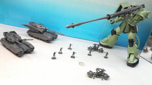 相撲ロボット製作部（更新停止） HGザク地上戦セット（まとめ）