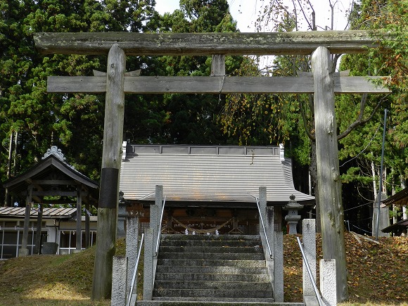 熊野神社【鳥居─拝殿】