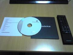 amadana（アマダナ）　デスクトップオーディオ2　AD-203　リモコン　と　限定CD