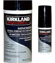 カークランド ミノキシジル5％溶液 2本男性用エクストラストレングスの毛髪の再成長剤　並行輸入品　アメリカから発送
